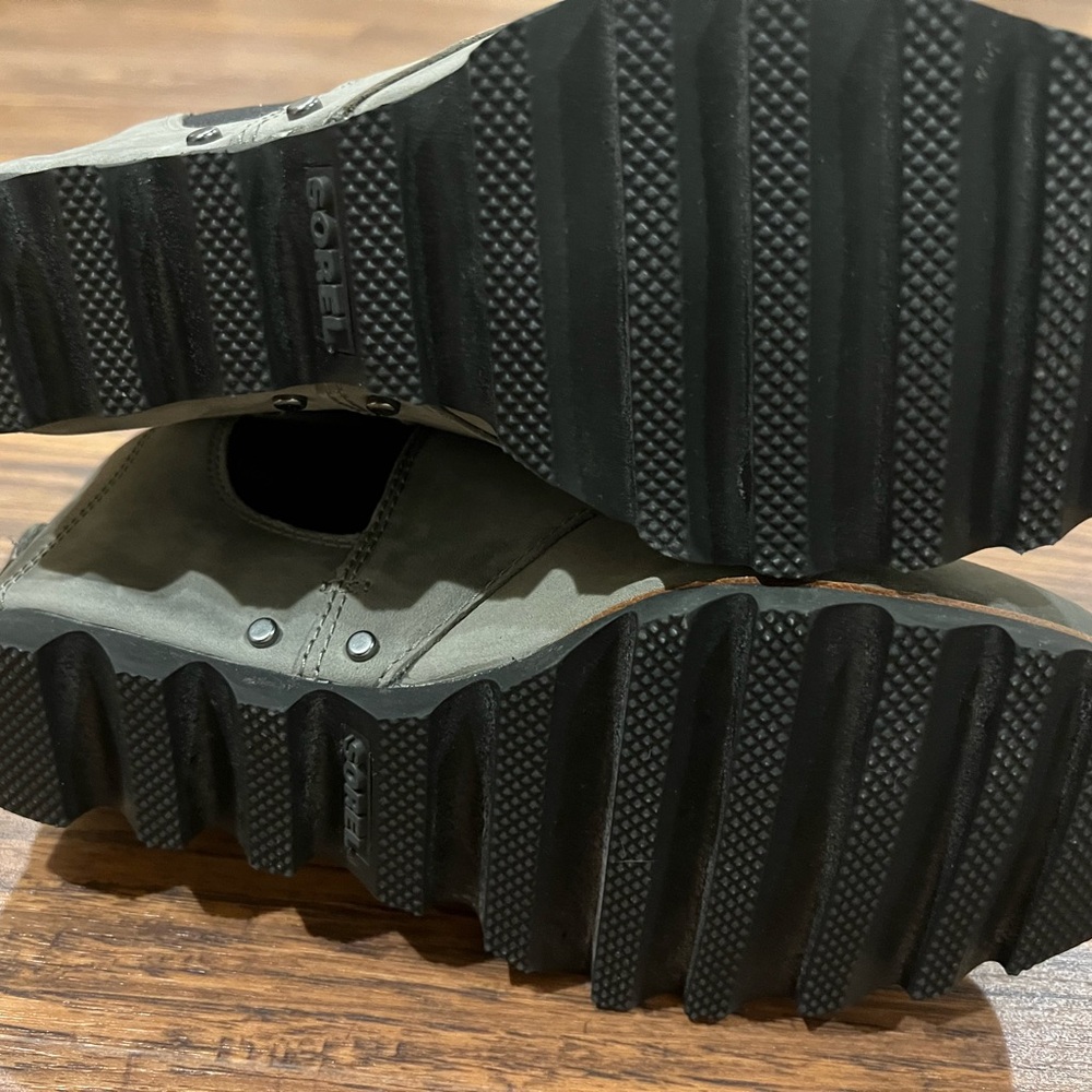 Sorel Charcoal Ankle Booties - Picture 3 of 3